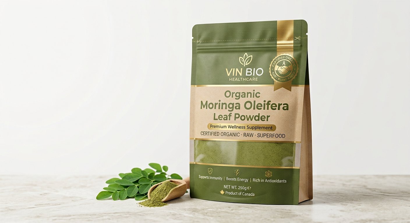 Organic Moringa Leaf Powder